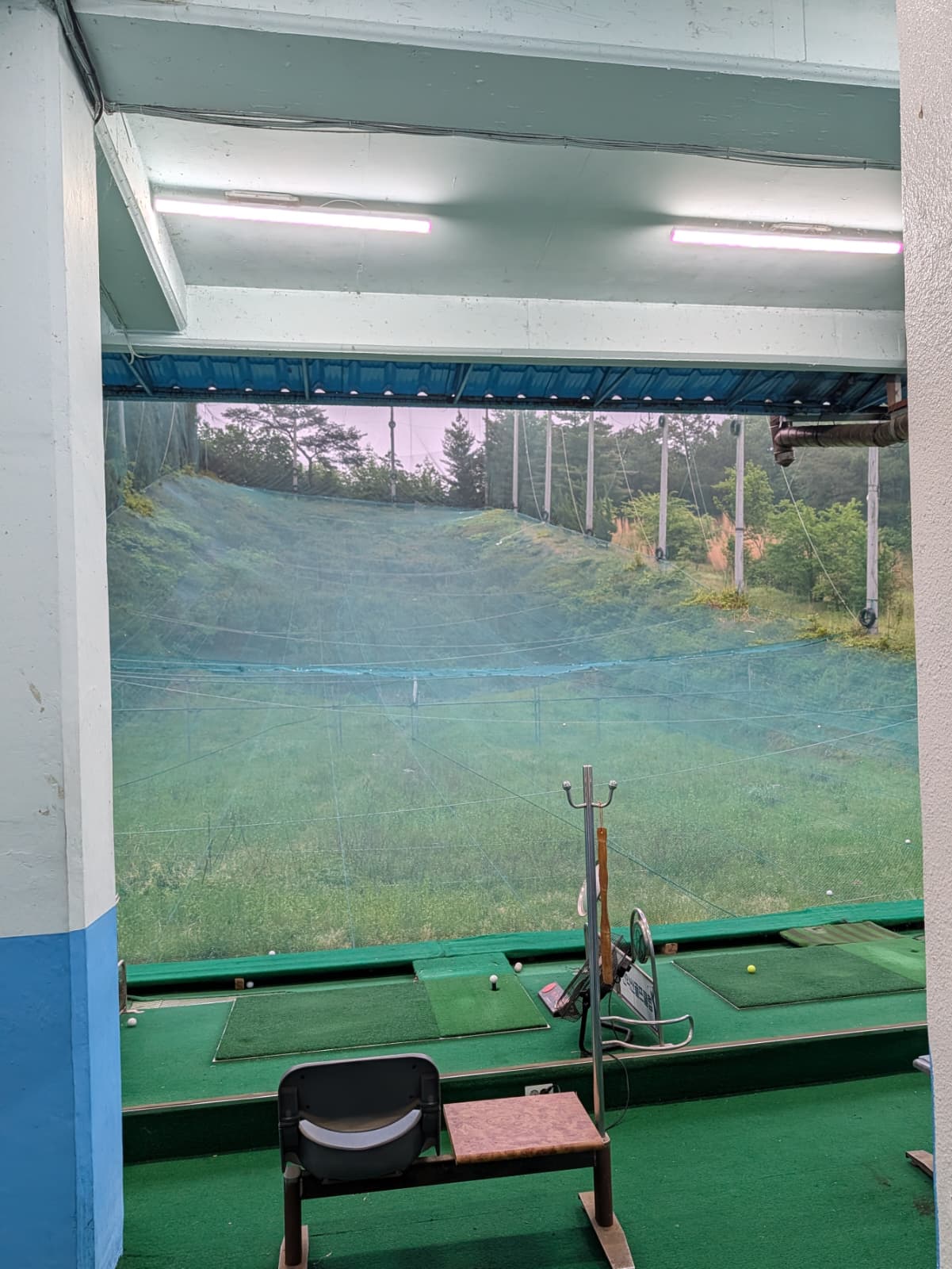 Outdoor Driving Range View